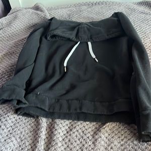 Black hoodie